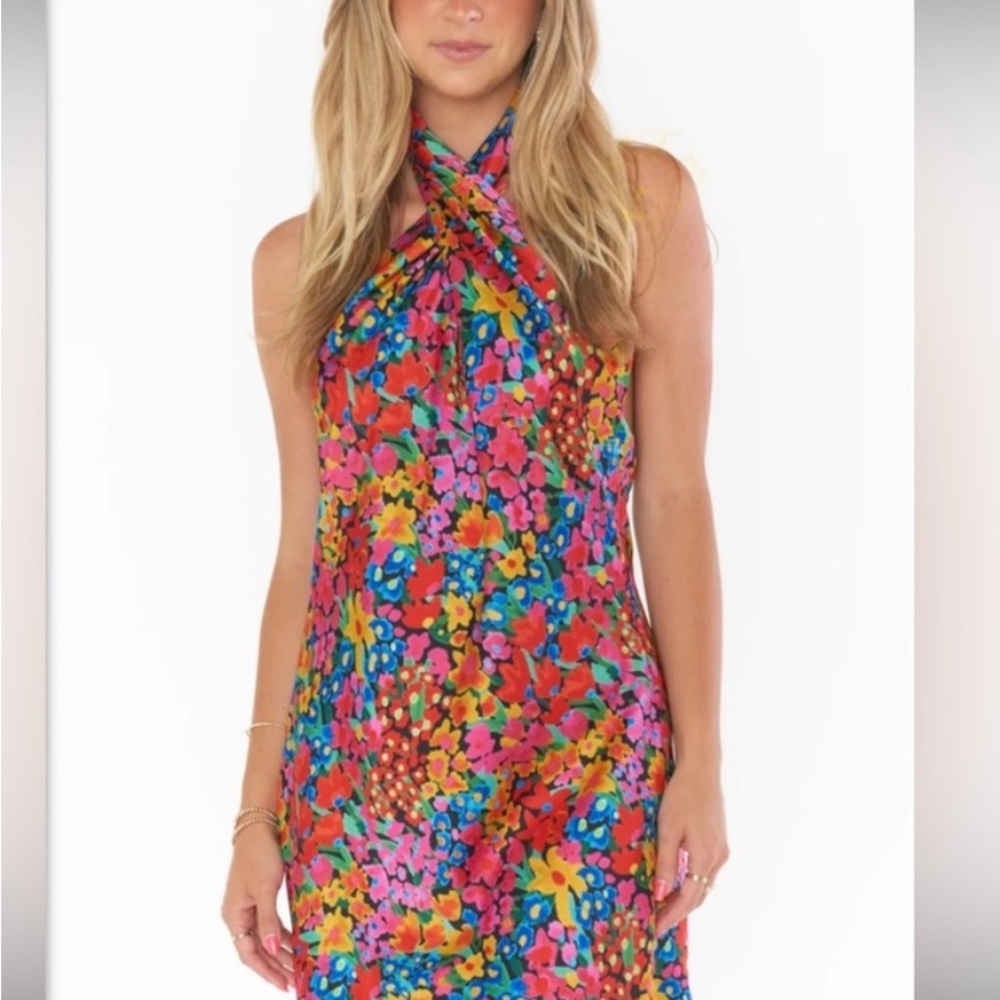 Show Me Your MuMu Multicolor Floral Dress